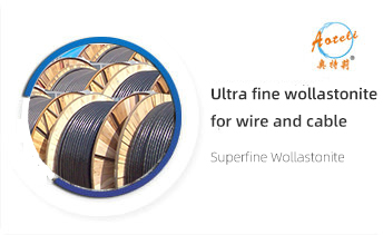 Ultra fine wollastonite for wire and cable