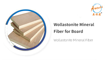 Wollastonite Mineral Fiber for Board